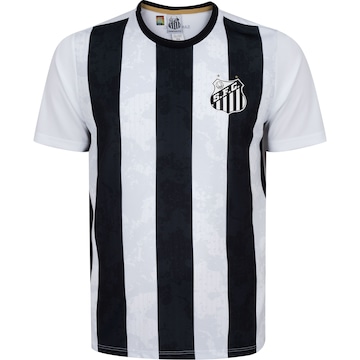 Camiseta do Santos Masculina Braziline Trix