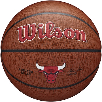 Bola de Basquete Wilson NBA Chicago Bulls Team Alli