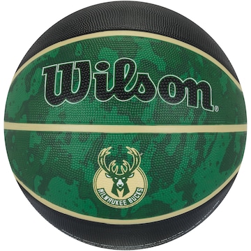 Bola de Basquete Wilson NBA Milwaukee Bucks Team Tiedye