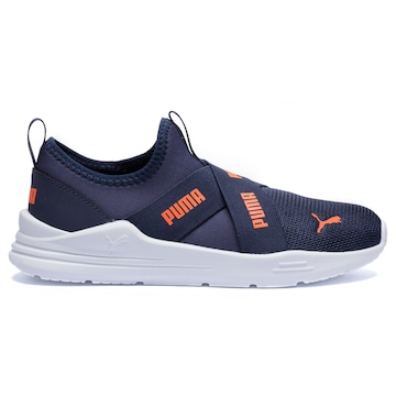 Tenis Puma Wired Run Slip On Ps Bdp Inf