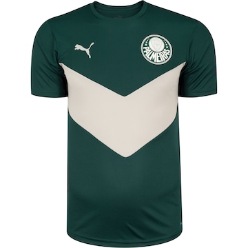 Camiseta do Palmeiras Masculina Puma Sep Prematch Jersey (Escudo)