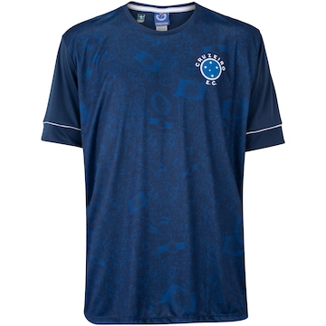 Camiseta do Cruzeiro Plus Size Braziline Brand - Masculina