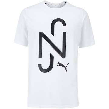 Camiseta do Neymar Jr Puma Manga Curta Goal Casuals - Masculina