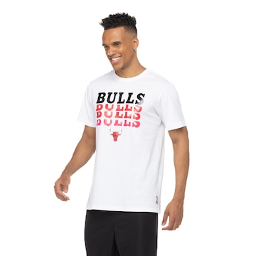 Camiseta Chicago Bulls NBA Manga Curta N092A - Masculina