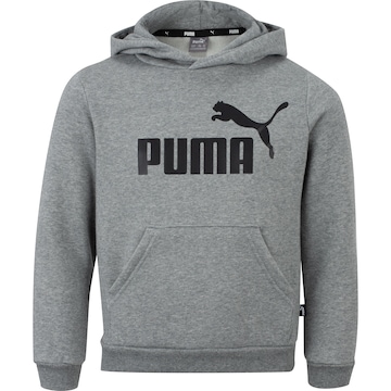 Blusão Puma Essential Big Logo com Capuz Fl B - Infantil