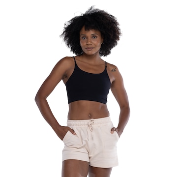 Top Fitness sem Bojo Oxer Baixa Sustentação Alças Cotton - Adulto