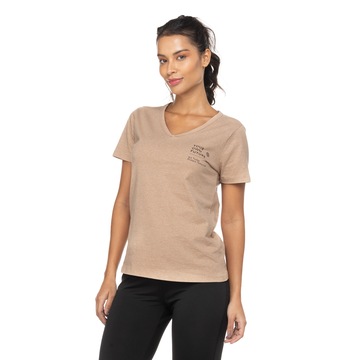 Camiseta Nord Manga Curta Estampada - Feminina