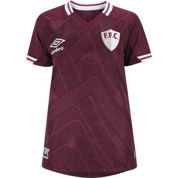 Camisa Fluminense Iii 22 Umbro Fem
