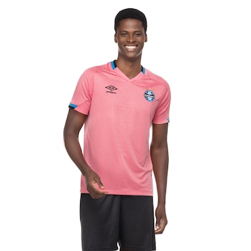 Camisa do Grêmio 22 Outubro Rosa Umbro - Masculina