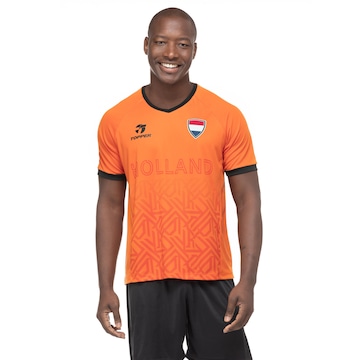 Camiseta Holanda Topper - Masculina