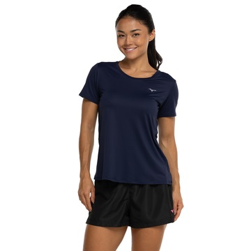 Camiseta Mizuno Manga Curta com Proteção UV FC - Feminina