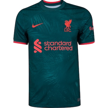 Camiseta do Liverpool 22 Nike Masculina Dri-Fit STAD