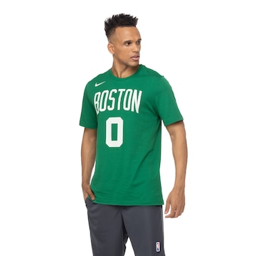 Camiseta Boston Celtics NBA Manga Curta Nike Tatum - Masculina
