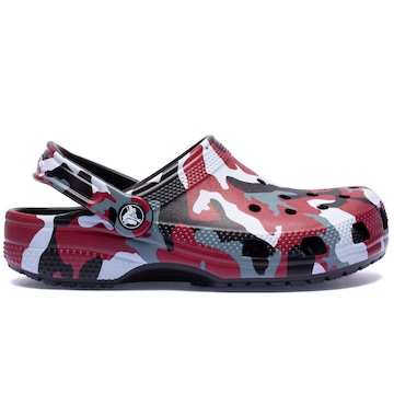 Sandália Crocs Júnior Classic Camo Clog K