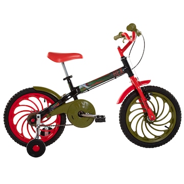 Bicicleta Infantil Aro 16 Caloi Power Rex - Freios Cantilever e Tambor