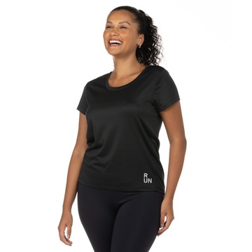 Camiseta Feminina Oxer Manga Curta Run