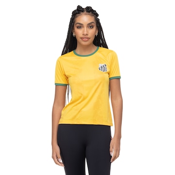 Camiseta Santos Feminina Braziline Matis