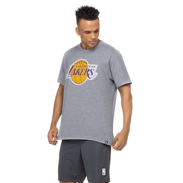 Camiseta Los Angeles Lakers NBA Estampada - Masculina