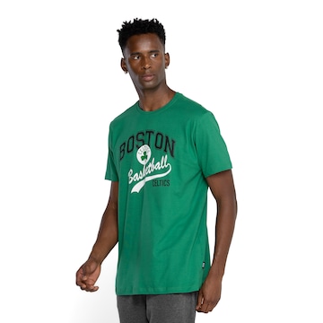 Camiseta Boston Celtics Masculina NBA Manga Curta Nb354