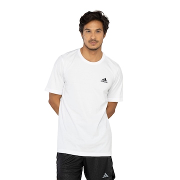 Camiseta Masculina adidas Manga Curta Logo Pequeno