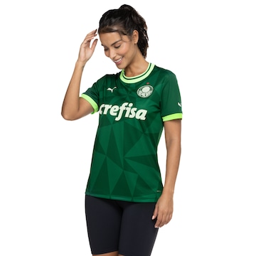 Camisa do Palmeiras I 23 Puma - Feminina