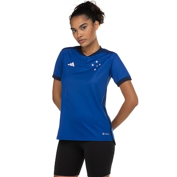 Camisa do Cruzeiro I 2023 adidas - Feminina