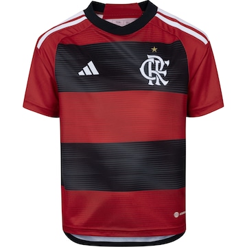 Camiseta do Flamengo adidas I - Infantil