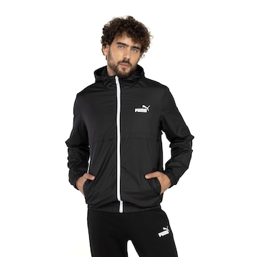 Jaqueta Masculina Puma com Capuz Solid Windbreaker