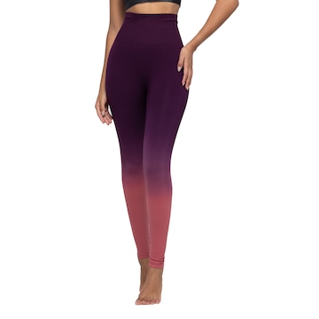 Calça Legging Feminina Oxer Cós Alto Degradê