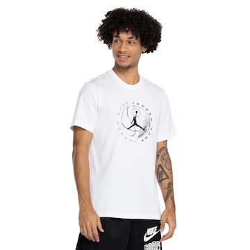 Camiseta Jordan Masculina Nike Manga Curta Dri-Fit Sprt Gfx Ss