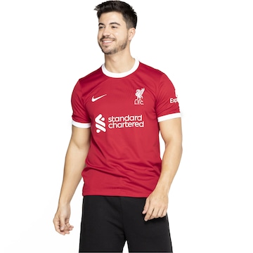 Camisa do Liverpool I 23 Nike Masculina Torcedor
