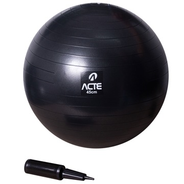 Bola de Ginástica para Pilates ACTE Sports 55 cm com Bomba de Ar