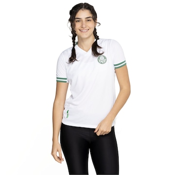 Camiseta do Palmeiras Feminina Manga Curta Score