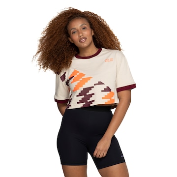 Blusa Cropped Feminina Go Equal Estampa