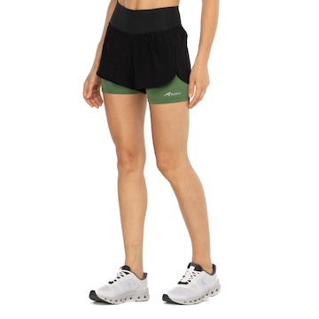 Short com Bermuda Interna Feminina Authen Ticrun Lope