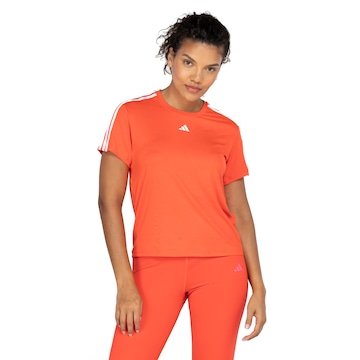 Camiseta Feminina adidas Manga Curta Essentials 3 Listras