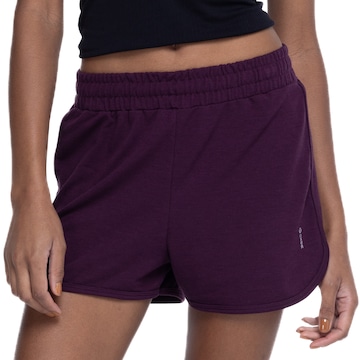 Short Feminino Oxer Malha Recorte Lateral