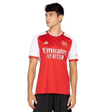 Camisa do Arsenal I 23 adidas Masculina Torcedor