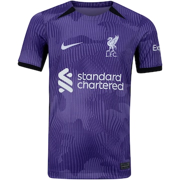 Camisa Liverpool III 23 Infantil Nike Torcedor