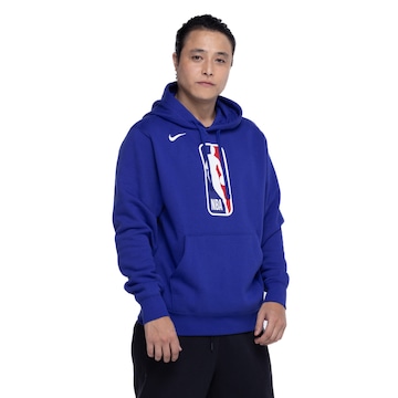 Blusão Masculino Nike NBA com Capuz Club Hdy PO