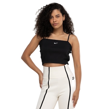 Camiseta Regata Cropped Feminina Nike Sportswear Essential Rib