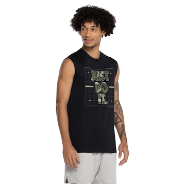 Camiseta Regata Masculina Nike Dri-Fit SL Camo