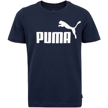 Camiseta Infantil Puma Essentials Logo Tee