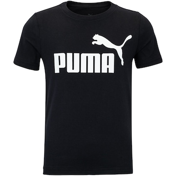 Camiseta Infantil Puma Essentials Logo Tee