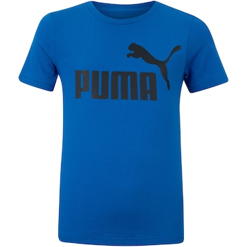 Camiseta Infantil Puma Essentials Logo Tee