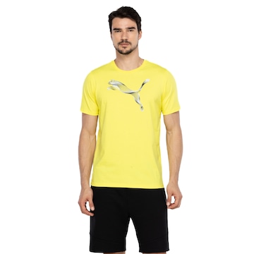 Camiseta Masculina Puma Training Graphic Cat