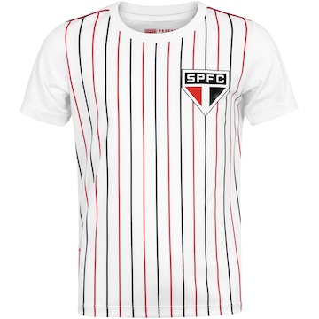 Camiseta do São Paulo Infantil Listrada