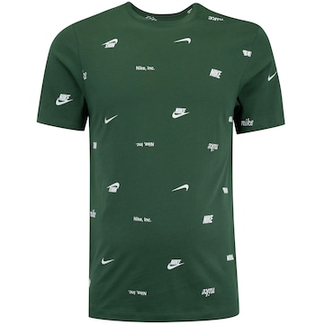 Camiseta Masculina Nike Sportswear Tee Club Aop