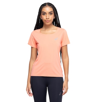 Camiseta Feminina ASICS Manga Curta Selada New