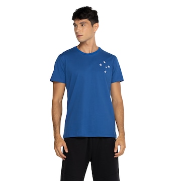 Camiseta do Cruzeiro Braziline Masculina Colloquial